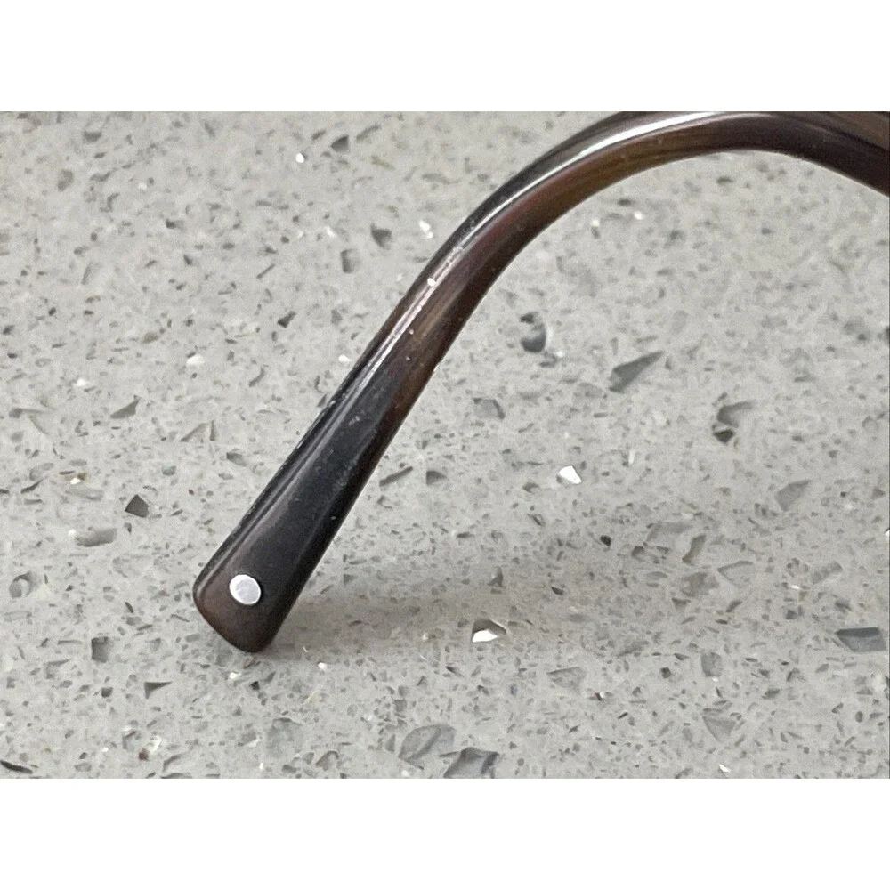 Coach Eyeglasses Frames ONLY 2001 020 Italy 50-19-145 BUH brown full rim - Picture 11 of 14